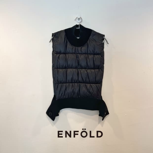 ENFOLD 엔폴드 패딩 vest 조끼