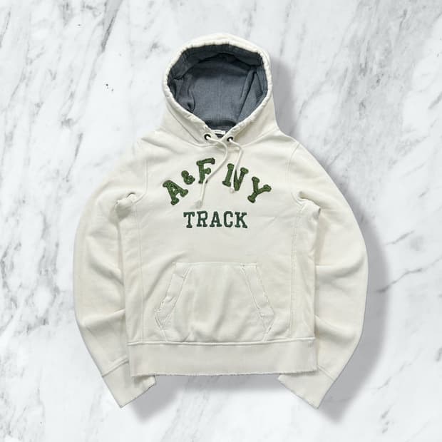 아베크롬비 TRACK 기모 후드티 M