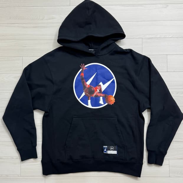 조던 x 프라그먼트 이미지 풀오버 후드 XL