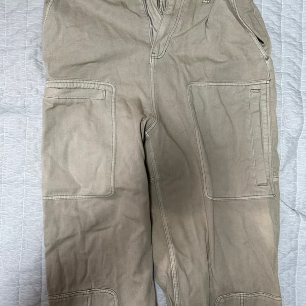 급처!!! 헤더헬렌 카고 베이지 팬츠 L