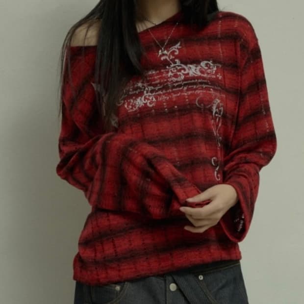 시스루 롱슬리브
