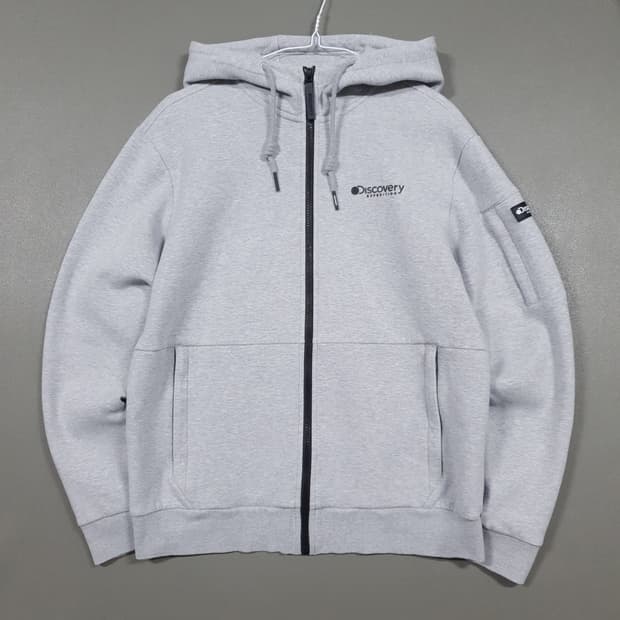 디스커버리 익스페디션 신형 21FW 와펜 카고형 트레이닝 후드집업 자켓