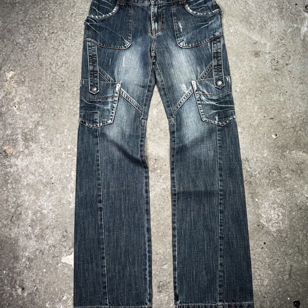 Edwin - Multi Pocket Denim Pants