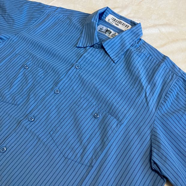 스트라이프 워크셔츠