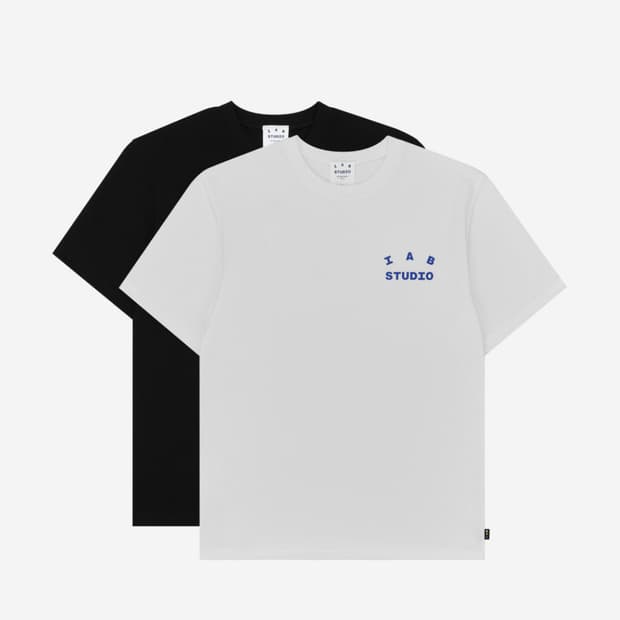 아이앱 스튜디오 10주년 반팔 블랙&화이트 새상품 판매