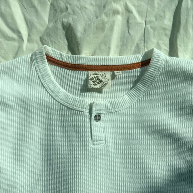 route 66 넥 버튼 티셔츠