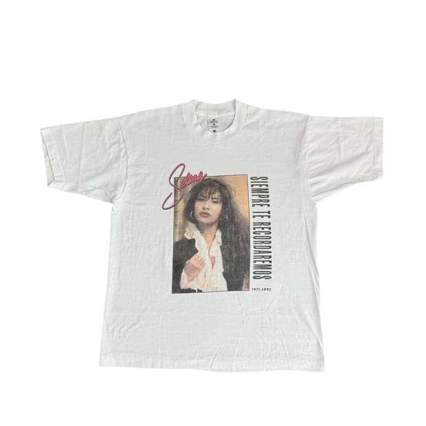빈티지 90s Selena Memorial 셀레나 메모리얼 티셔츠