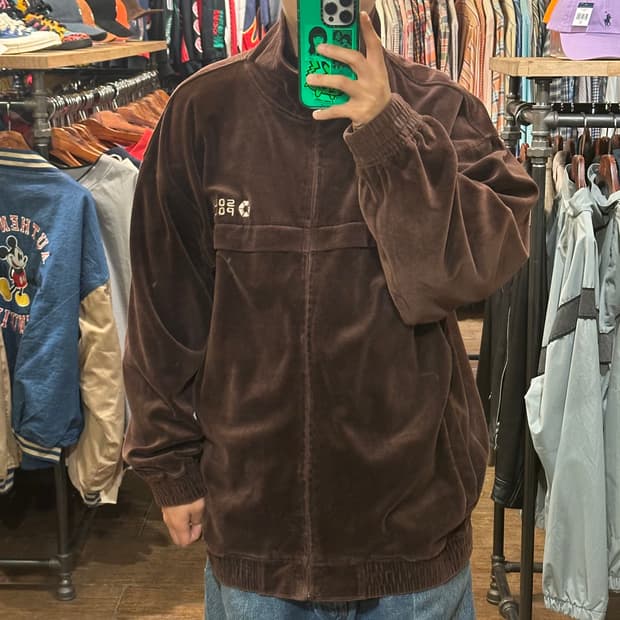 [HI] 빈티지 플리스 브라운