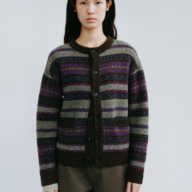 어나더오피스 그랜마 가디건/ 여성 가디건