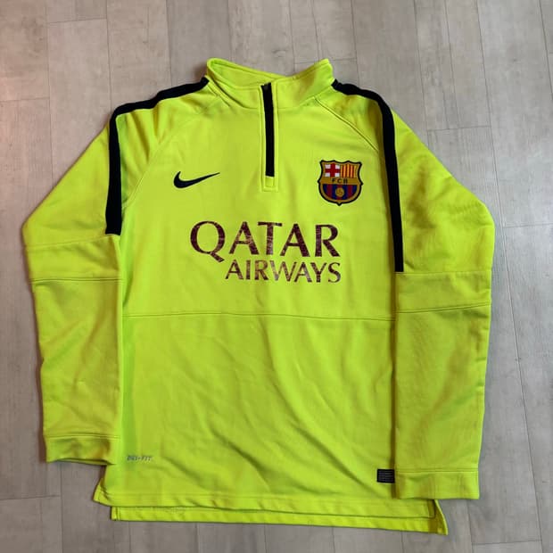 나이키 FC 바르셀로나 워밍업집업 M