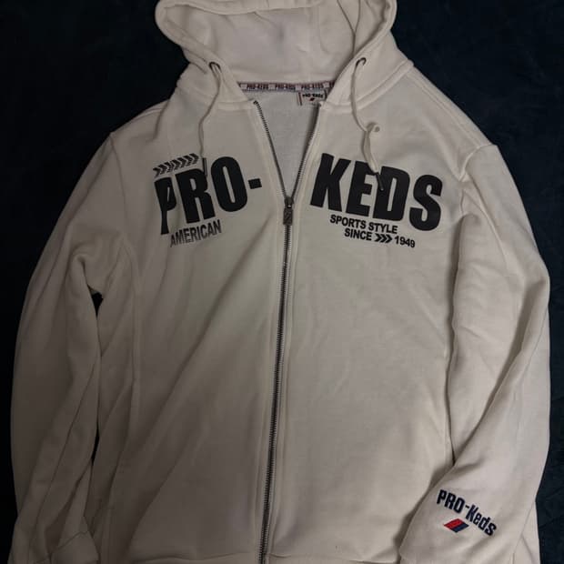 빈티지 후드집업 