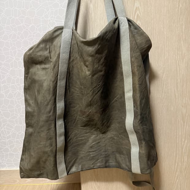 boris bidjan saberi leather bag