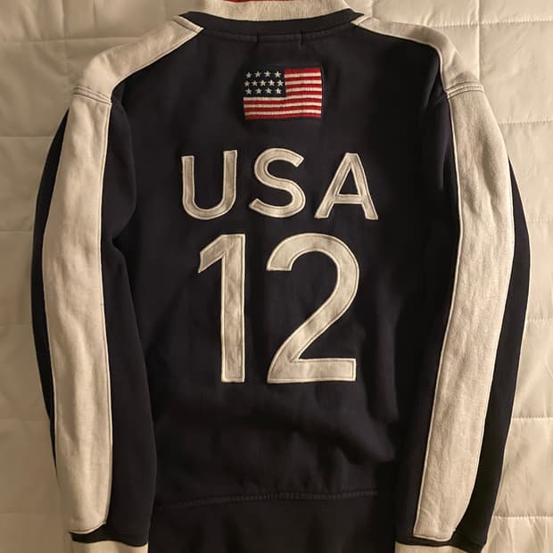 폴로 랄프로렌 빅포니 usa 트랙 집업