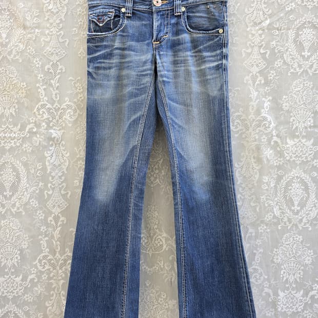 00s Y2K 에드윈 503 블루트립 부츠컷 (made in japan)