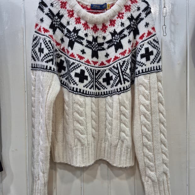 폴로 랄프로렌 페어아일 니트