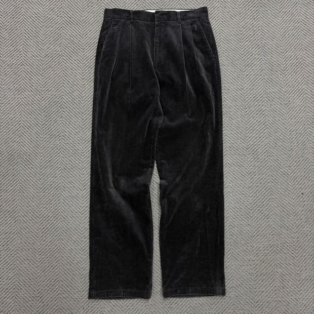 입생로랑 코듀로이 와이드팬츠 v1493