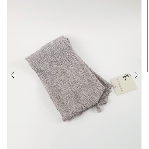 Gabifabrics 가비패브릭 스카프 티티그레이