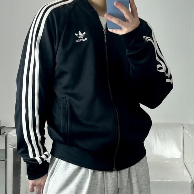 아디다스 오리지널 파이어버드 슈퍼스타 트랙탑 져지 105