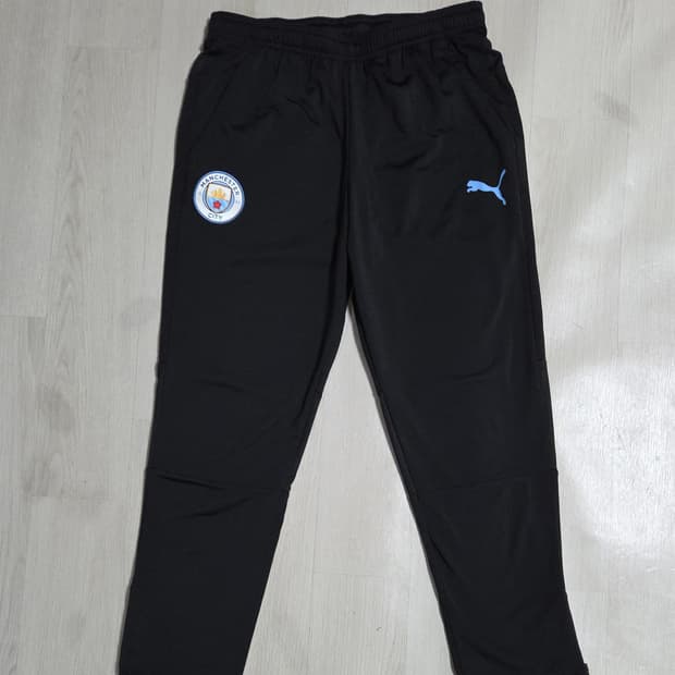 (착샷) 푸마 맨시티 유니폼 트레이닝 팬츠 
