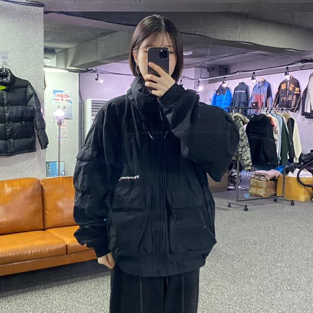 디스이즈네버댓 빅로고 멀티포켓 자켓 B3797