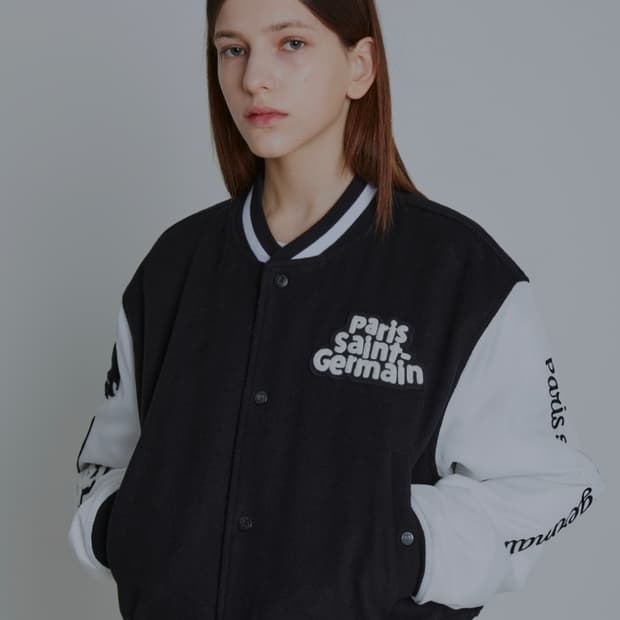 새상품 파리생제르망 스타디움 자켓 바시티 숏