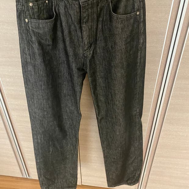 브랜디드 611 HARD TWIST DENIM BLACK 32