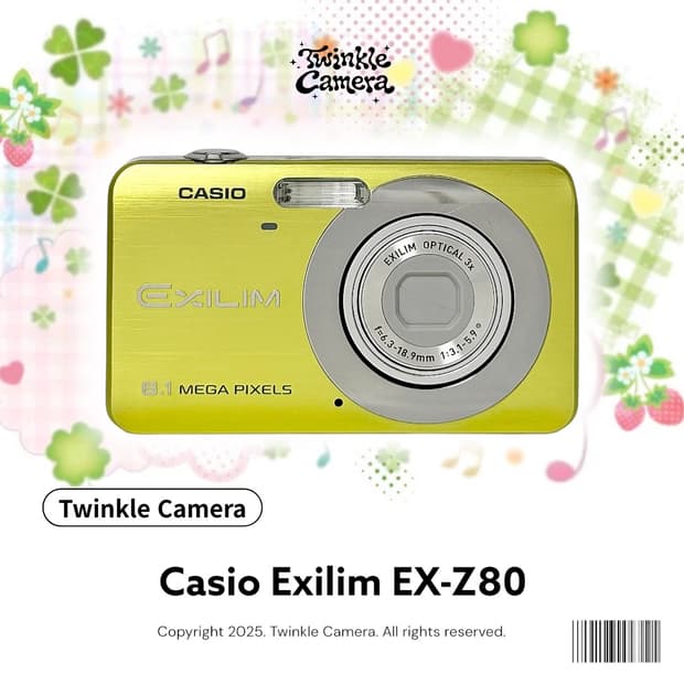 (카리나,선미,츄💗) Casio Exilim 카시오 엑슬림 EX-Z80