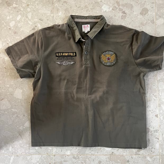 90‘s R.B air force 반팔티