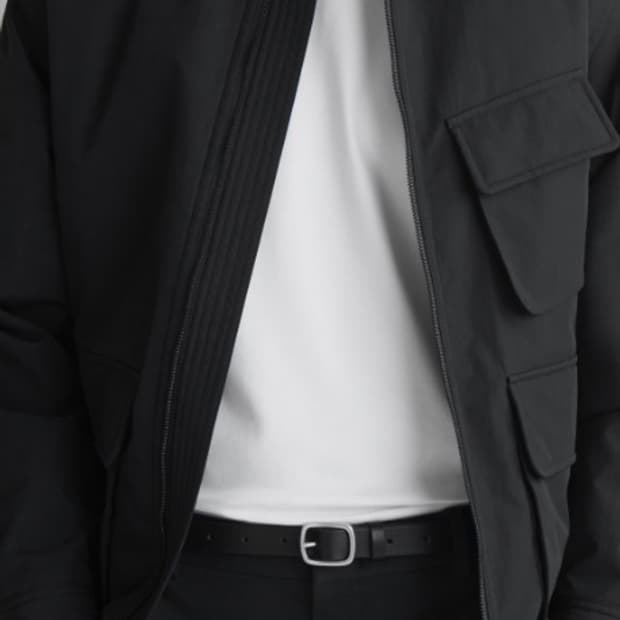 COS 코스 그레인 소가죽 레더 벨트 L사이즈