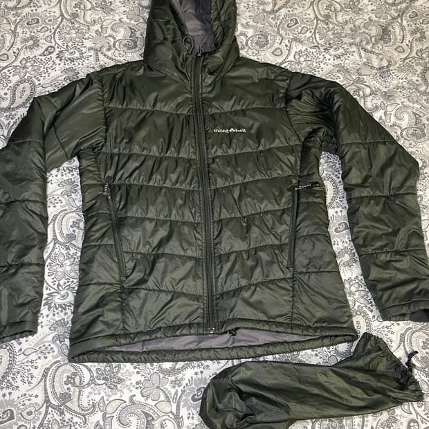 10s 몽벨 U.L. 써마랩 파카 카키