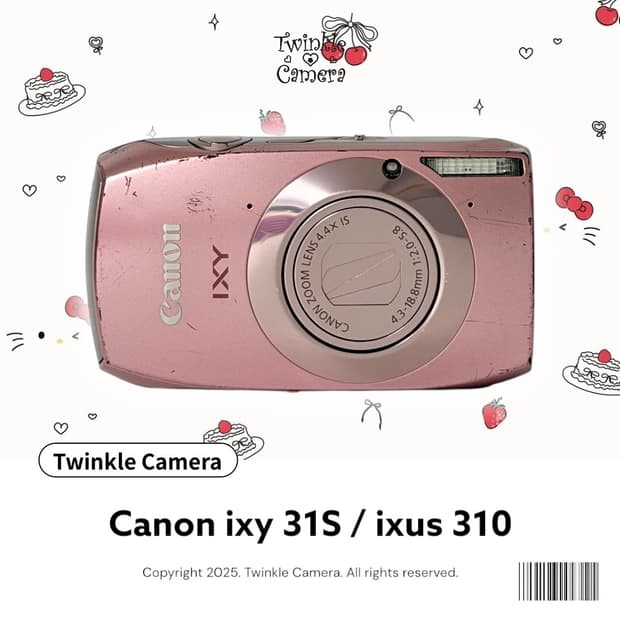 Canon ixy 캐논 익시 31S / 캐논 익서스 ixus 310
