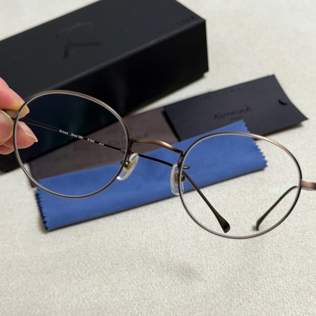 림락 티타늄테 R1004 엔틱브라운 안경