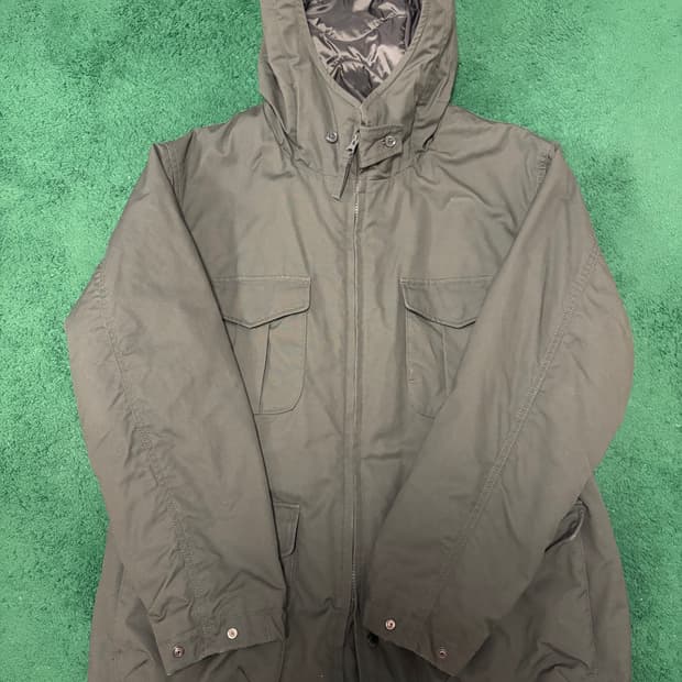 L) 유니클로 엔지니어드가먼츠 유틸리티자켓 올리브