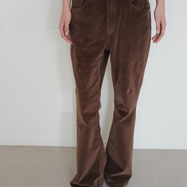 리포스 REPOS 코듀로이 부츠컷 팬츠