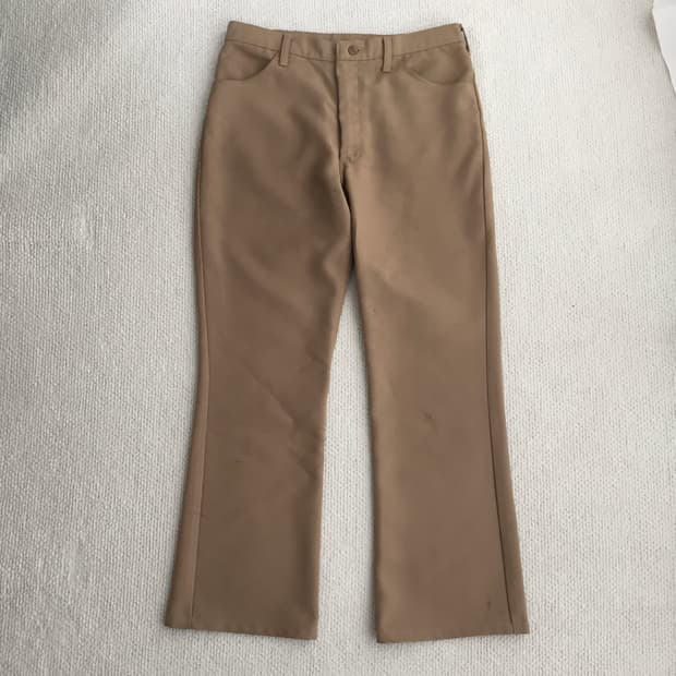 70‘s wrangler 메카닉 벨바텀 팬츠 스타프레스트