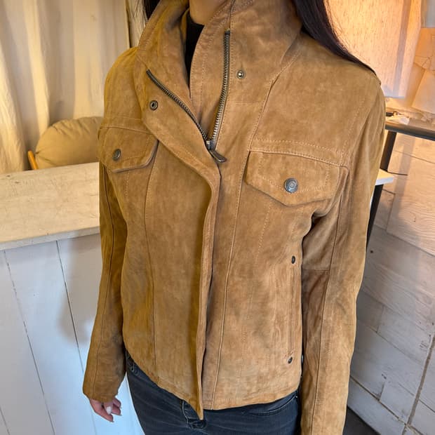 Calvin Klein jeans 90‘s 스웨이드자켓