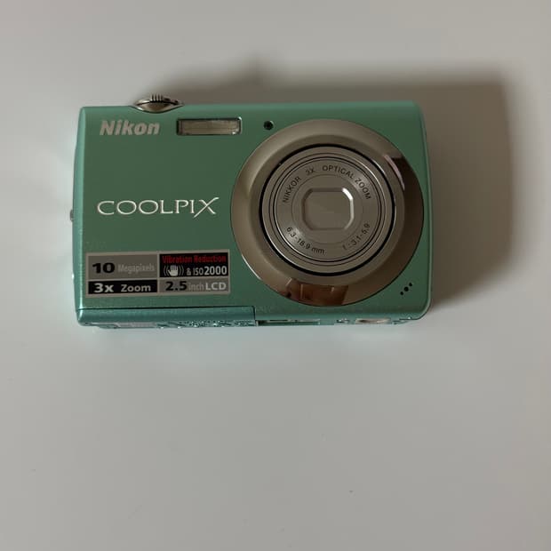 풀박 니콘 쿨픽스 coolpix s220 디지털 카메라 빈티지 디카