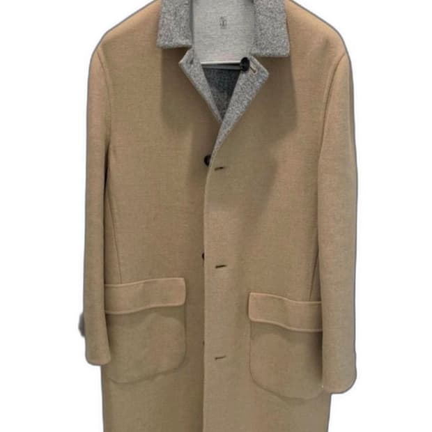 브루넬로 쿠치넬리 캐시미어 혼방 코트 52