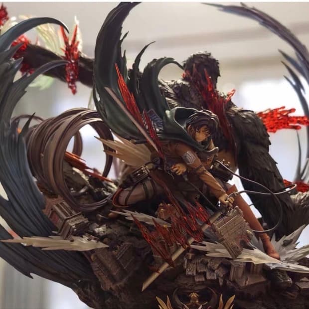 진격의거인 레진 피규어