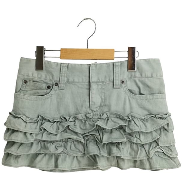 질스튜어트 프릴 캉캉 미니스커트 Jill Stuart