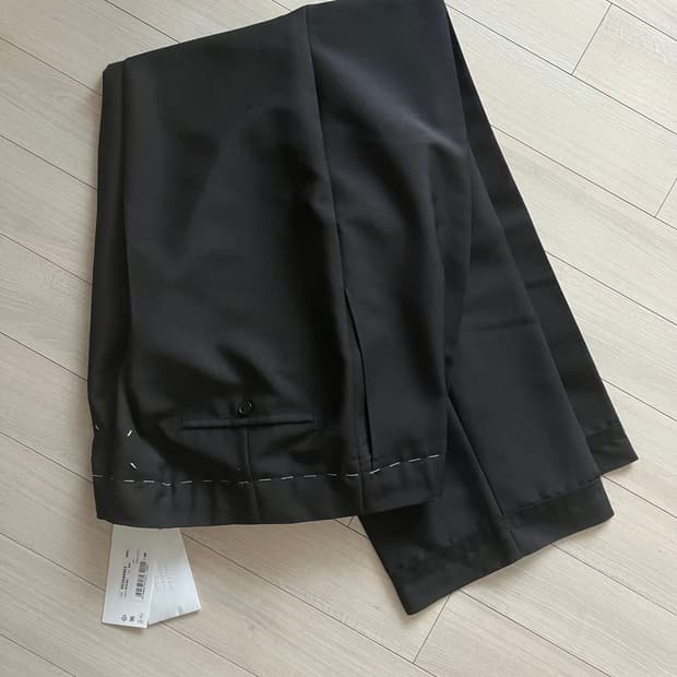 마르지엘라 블랙 와이드 팬츠 새상품 급처