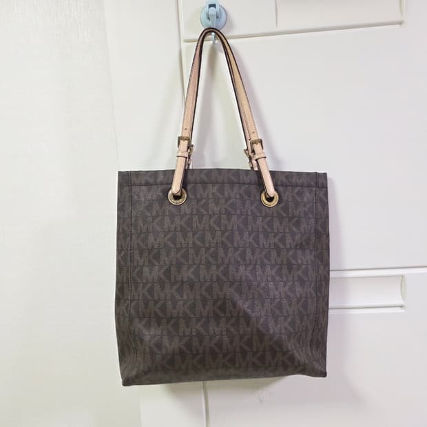 마이클 코어스 로고마킹 미듐 숄더&토트백