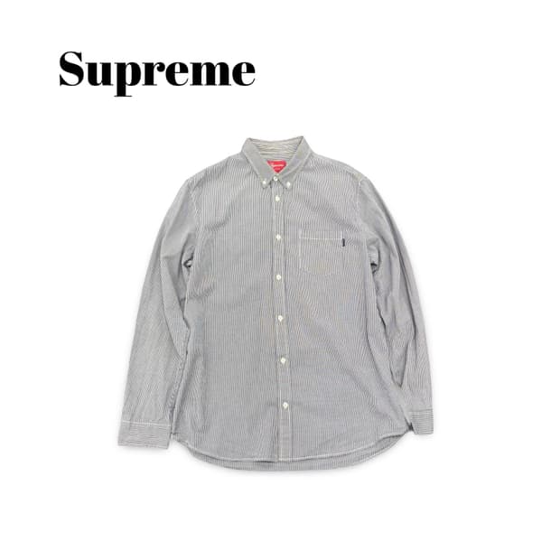 (105)슈프림체크셔츠