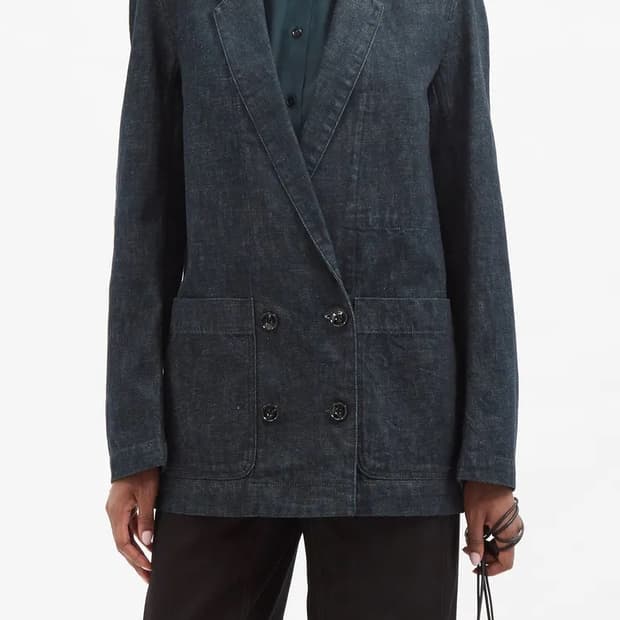 르메르 더블브레스티드 데님 자켓 42사이즈