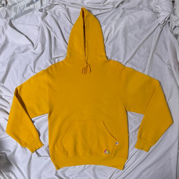 90s usa 러셀 블랭크 후드티