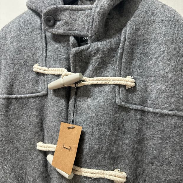 (새상품)스네이크89 그레이 떡볶이 코트