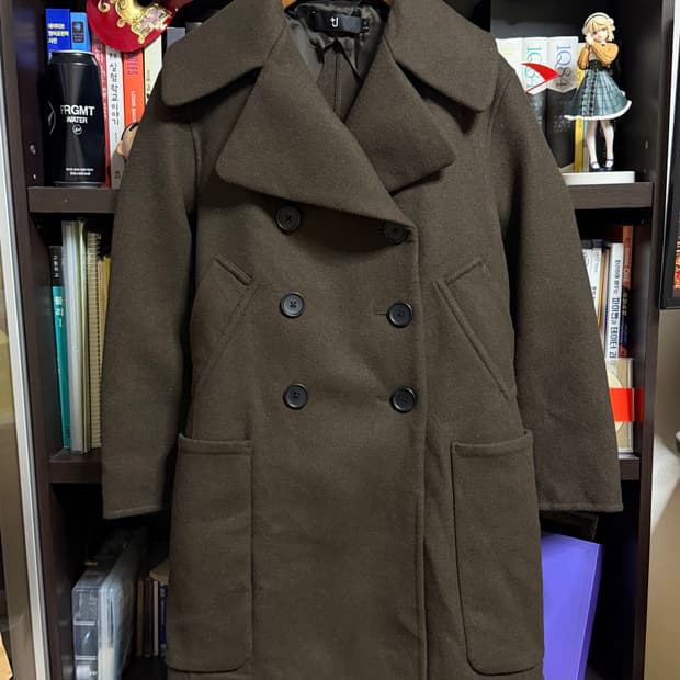 유니클로 +J 질샌더 더블페이스 피코트