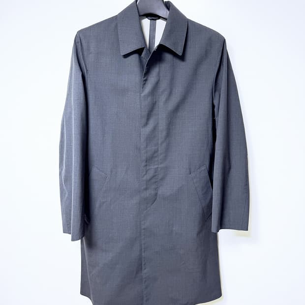 PRADA(프라다) / 벨티드 트렌치 싱글 맥코트