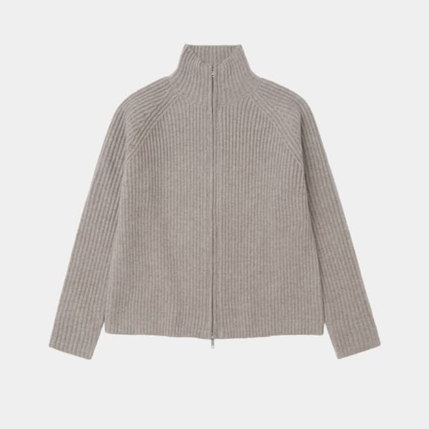 강정석 넵 니트 집업 NEP KNIT ZIP UP