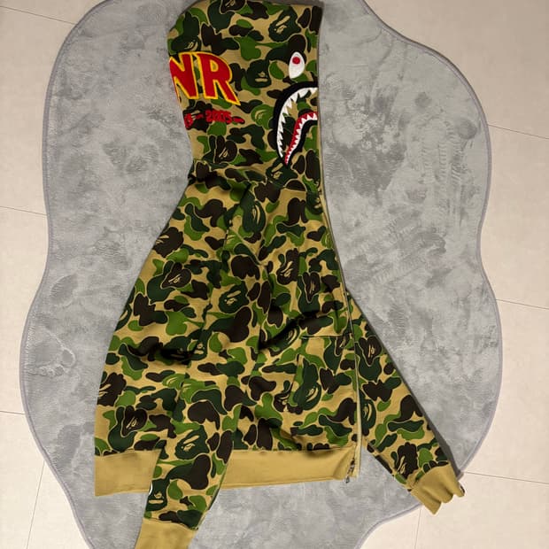 베이프 PONR 샤크후드집업